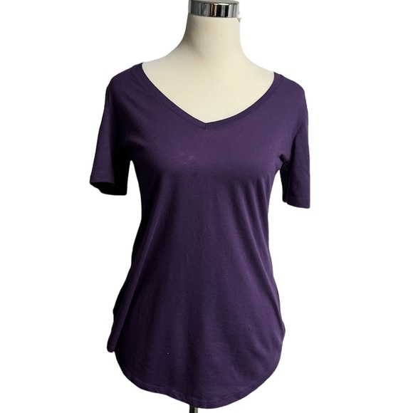 Victoria's Secret Tops - Victoria Secret purple short sleeve shirt